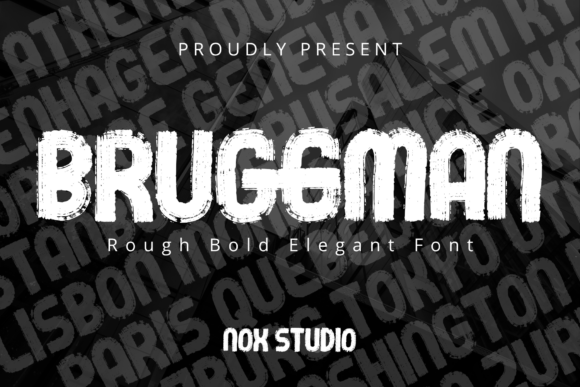 Bruggman: The Intersection of Raw Strength and Refined Elegance in Modern Typography