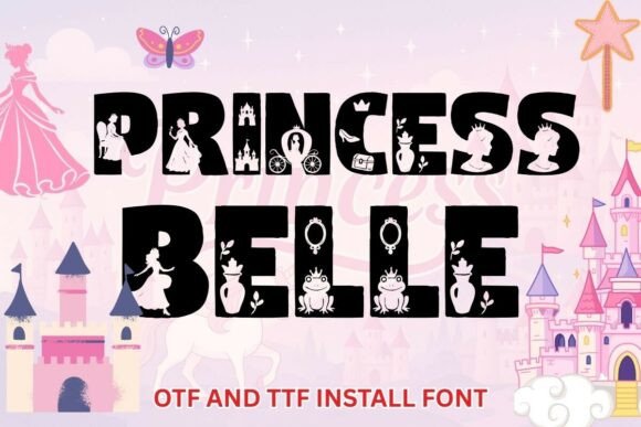 Btzprincess: Integrating Fairytale Elegance into Modern Digital and Print Design