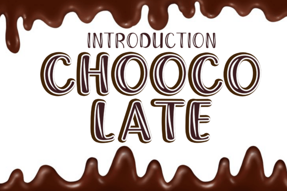 Choocolate Font: Sweet Design for Friendly Projects