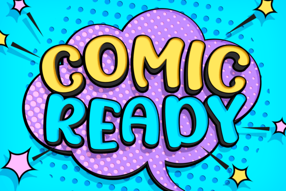 Comic Ready: Bold Typography for Playful Designs