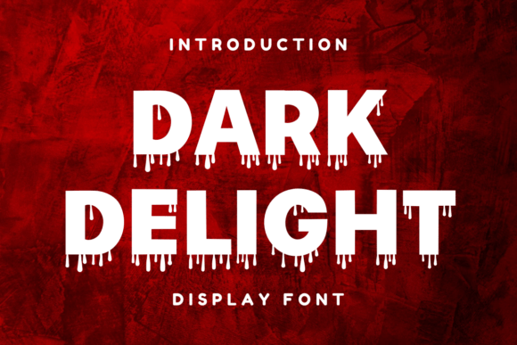 Dark Delight: Elevating Visual Storytelling with a Spooky Display Font