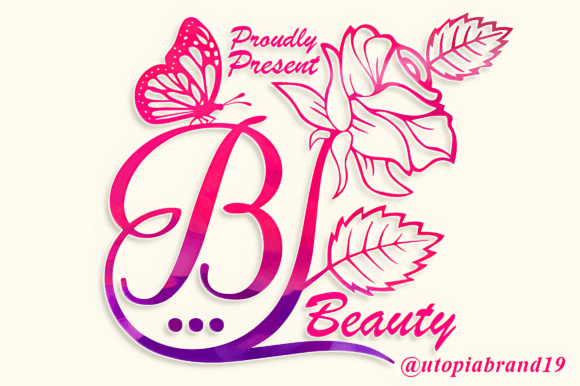 Elevating Design with the Authentic Charm of Beauty Flower Monogram