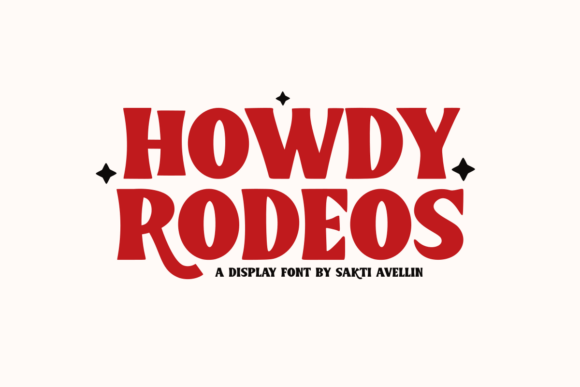 Evaluating Howdy Rodeos for Artisanal Branding and Display Typography