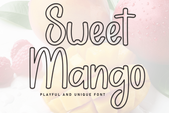 Evaluating Sweet Mango for Display Typography