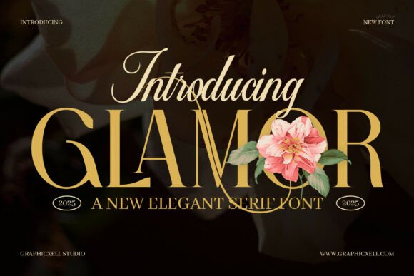 Glamor: Elevating Modern Design with Timeless Serif Elegance