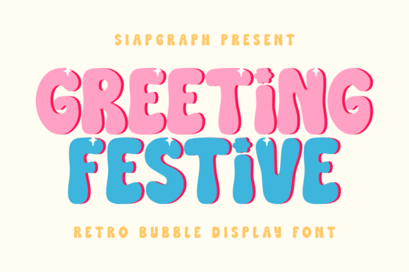 Greeting Festive: Bringing Retro Cheer to Modern Creative Projects
