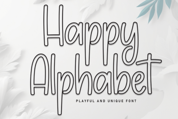 Happy Alphabet: Integrating Playful Typography into Professional Workflows