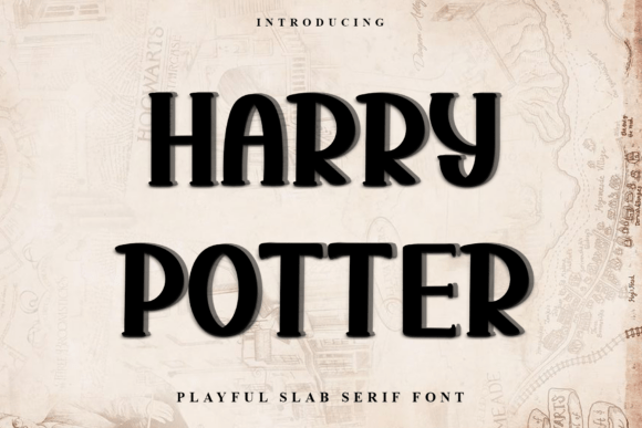 Harry Potter Font: Festive Typography for Holiday Design
