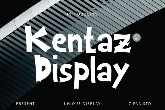 Kentaz Font: Embracing Organic Design and Creative Freedom