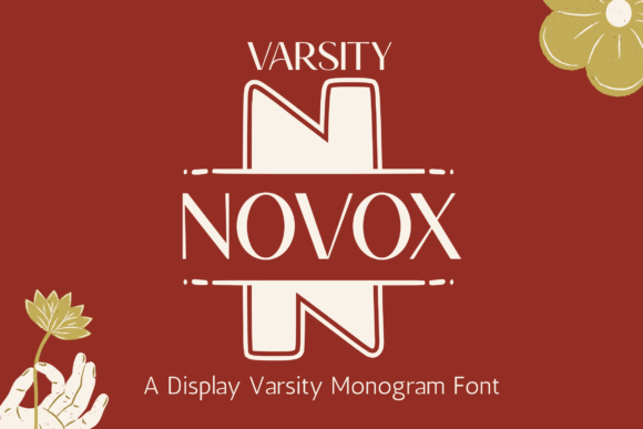 Novox Varsity Monogram: Bridging Collegiate Heritage and Modern Brand Identity
