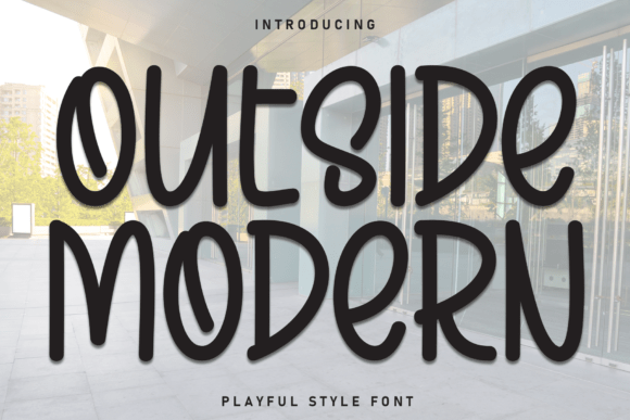 Outside Modern: A Warm Handwritten Font for Joyful Design