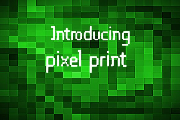 Pixel Print: Elevating Digital and Physical Design Through Retro Typography