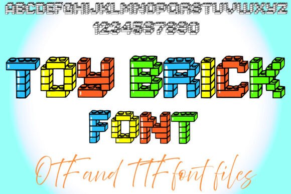 Toy Brick Font: Evaluating Fit for Playful Branding and Nostalgic Design
